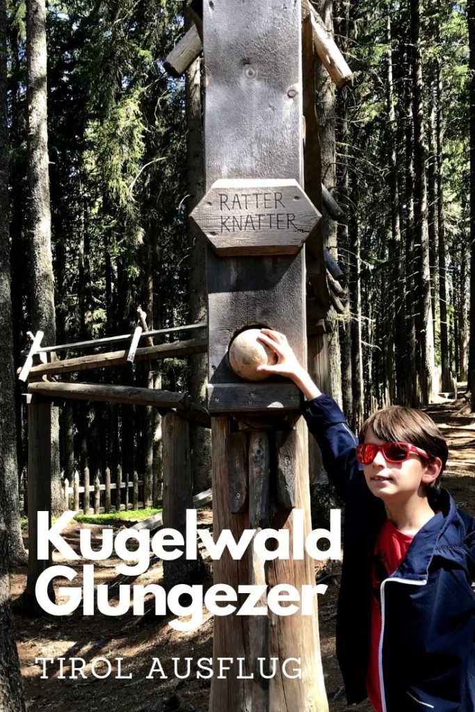 Tirol Blog Tipps merken - der Kugelwald Glungezer Pin 