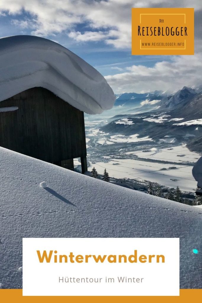 Winterwandern Alpen - merk dir diesen Pin auf Pinterest - für deinen nächsten Winterurlaub!
