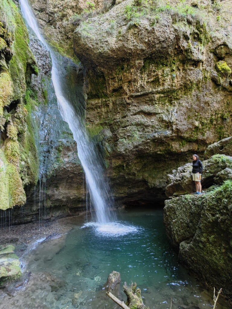 Hinanger Wasserfälle - beeindruckend im Allgäu